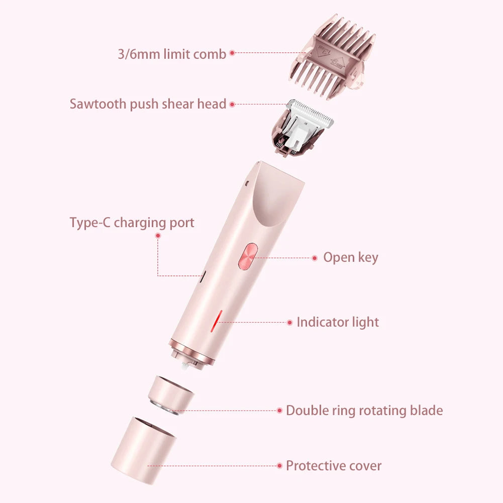 Gentle Electric Hair Trimmer For Women | The Smart Choice for Quality, Reliability & Long-Lasting Performance
