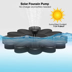 Flower-Shaped Water Fountain For Ponds And Pools | Built for British Weather — Durable, Attractive Outdoor Design