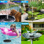 Flower-Shaped Water Fountain For Ponds And Pools | Built for British Weather — Durable, Attractive Outdoor Design