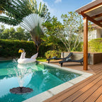 Flower-Shaped Water Fountain For Ponds And Pools | Built for British Weather — Durable, Attractive Outdoor Design