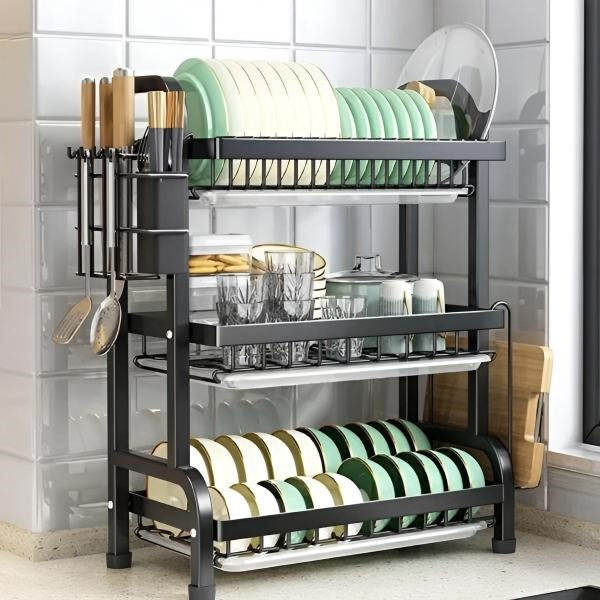 Multi-level Dish Rack | Practical, Durable & Designed to Make Everyday Life Easier
