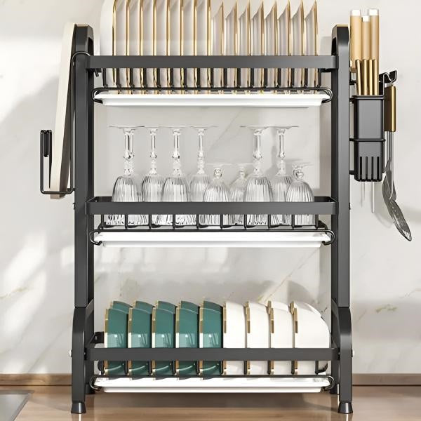 Multi-level Dish Rack | Practical, Durable & Designed to Make Everyday Life Easier