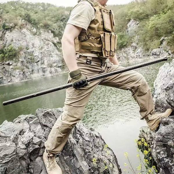 Tactical Walking Stick | Premium Outdoor Gear for Hikers, Campers, Cyclists & Explorers