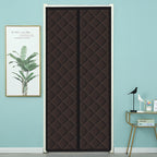 Magnetic Thermal Door Insulation Curtain | Heavy Duty Draught Excluder Curtain for Energy Saving and Warmth