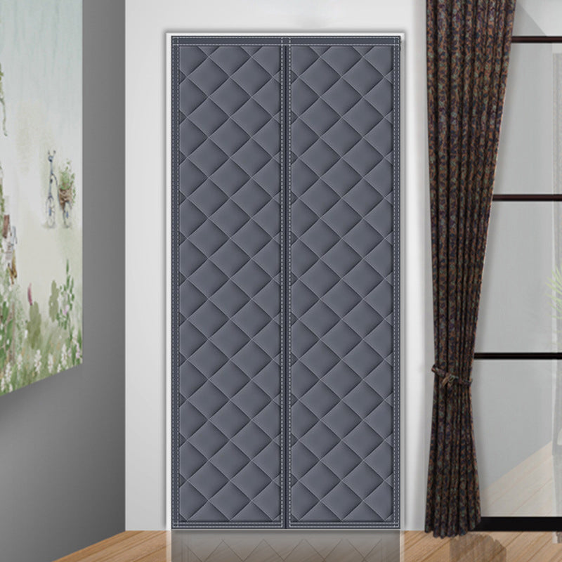 Magnetic Thermal Door Insulation Curtain | Heavy Duty Draught Excluder Curtain for Energy Saving and Warmth