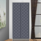 Magnetic Thermal Door Insulation Curtain | Heavy Duty Draught Excluder Curtain for Energy Saving and Warmth