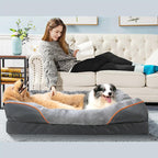 Orthopedic Dog Bed | Vet-Approved Pet Essential for Comfort, Safety & Wellbeing