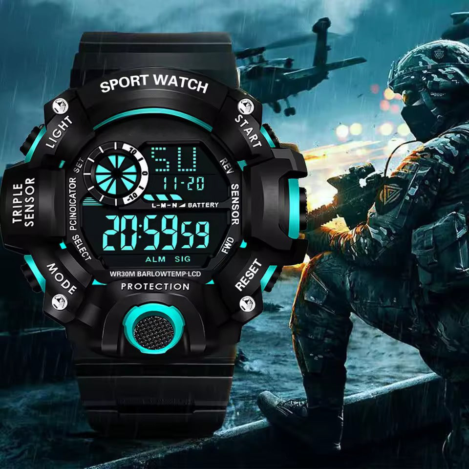 Men's Digital Sports Watch | Premium Quality, Thoughtful Design — Built for Real Everyday Life