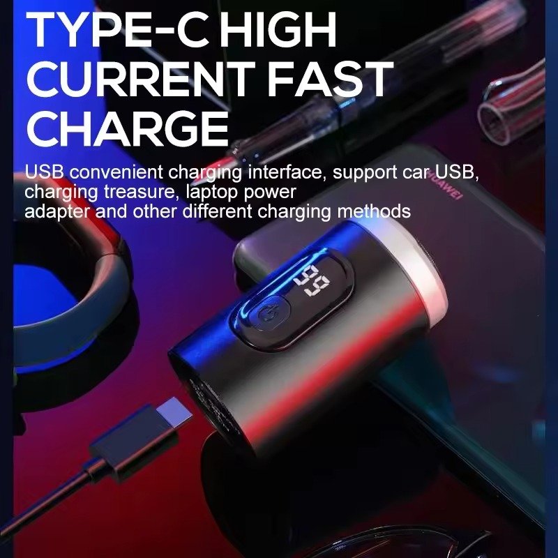 Mini Portable Electric Shaver | Intelligent Design Meets Reliable, Long-Lasting Everyday Performance