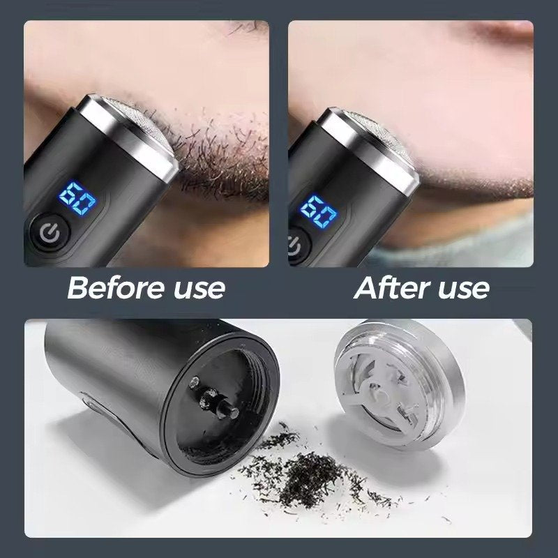 Mini Portable Electric Shaver | Intelligent Design Meets Reliable, Long-Lasting Everyday Performance