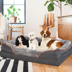 Orthopedic Dog Bed | Vet-Approved Pet Essential for Comfort, Safety & Wellbeing