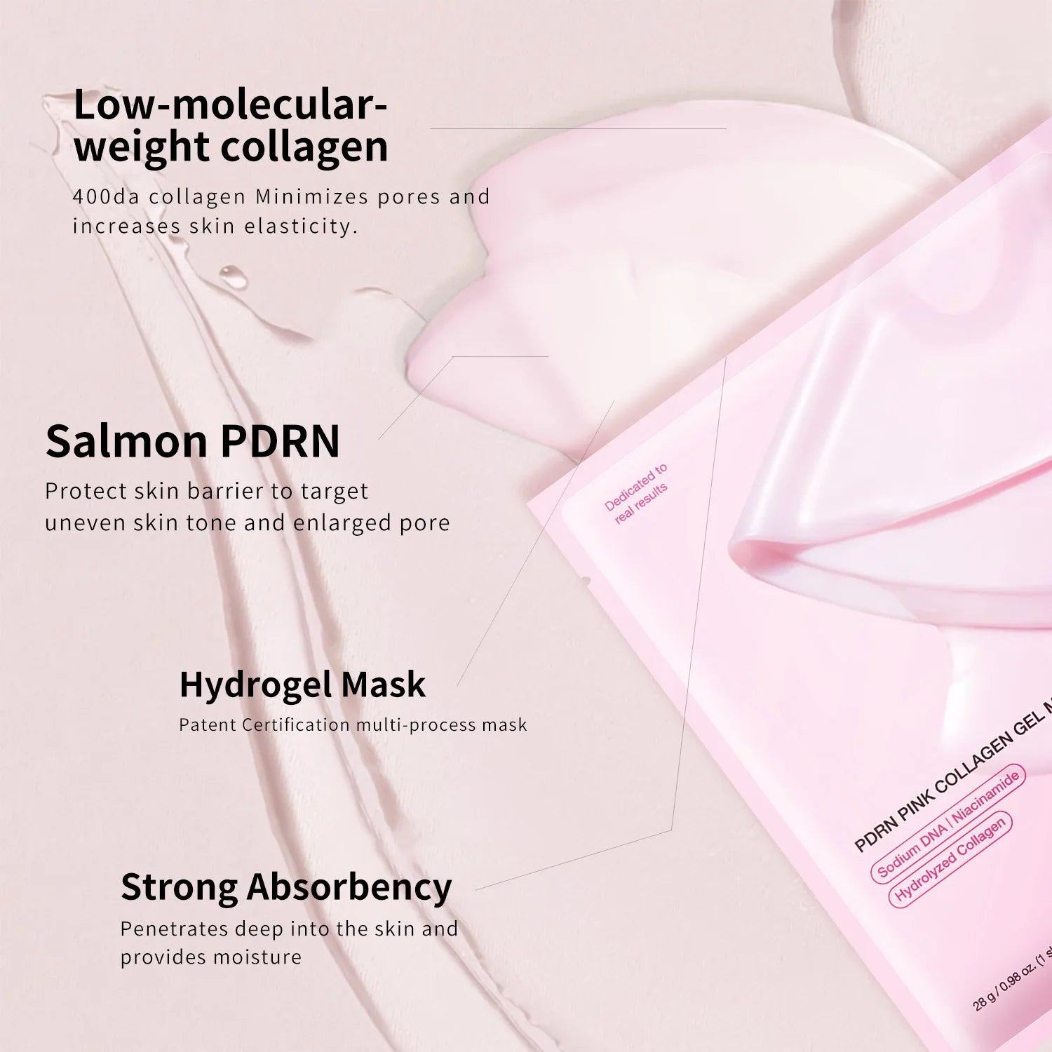 Salmon DNA Collagen Overnight Face Mask | Korean Glass Skin Sleeping Mask for Deep Hydration and Repair