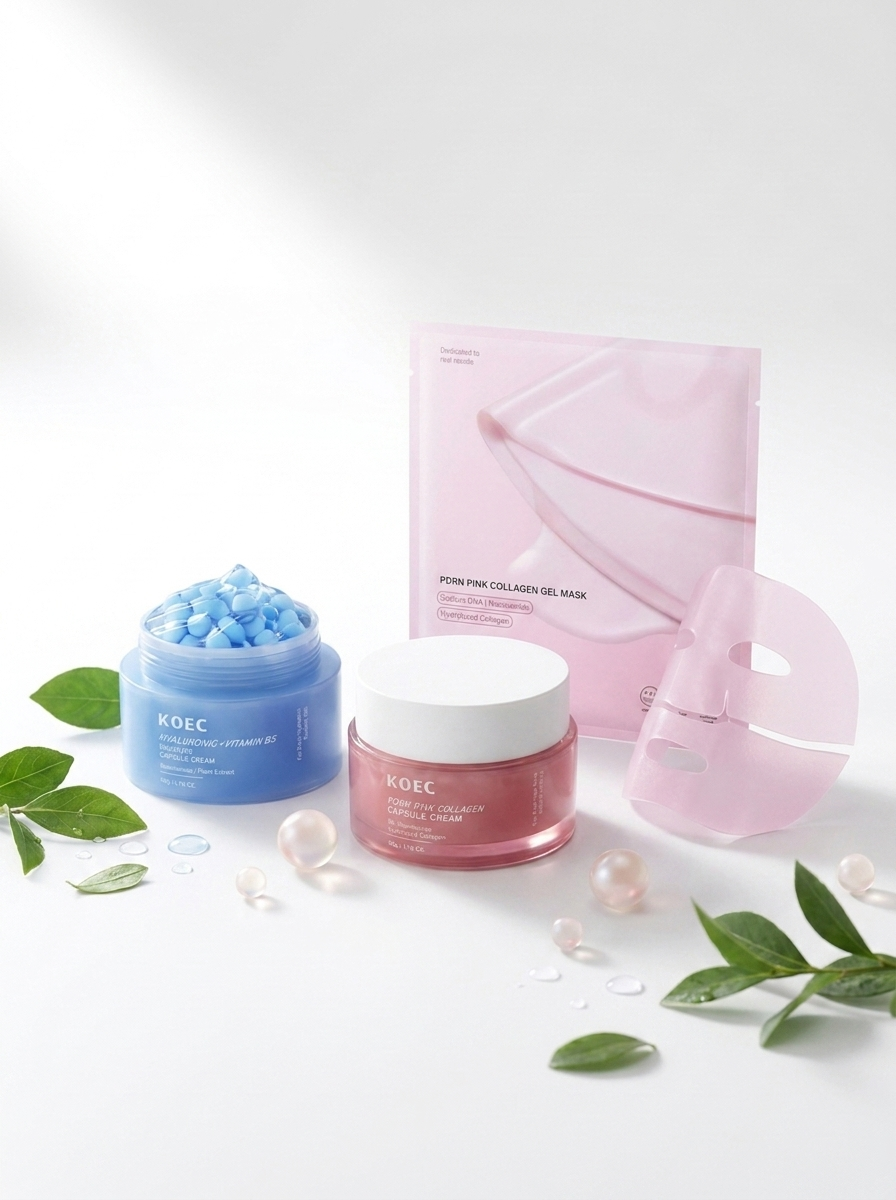 Tivara Glass Skin System | Complete Korean Skincare Routine Set for Glow, Hydration and Firming