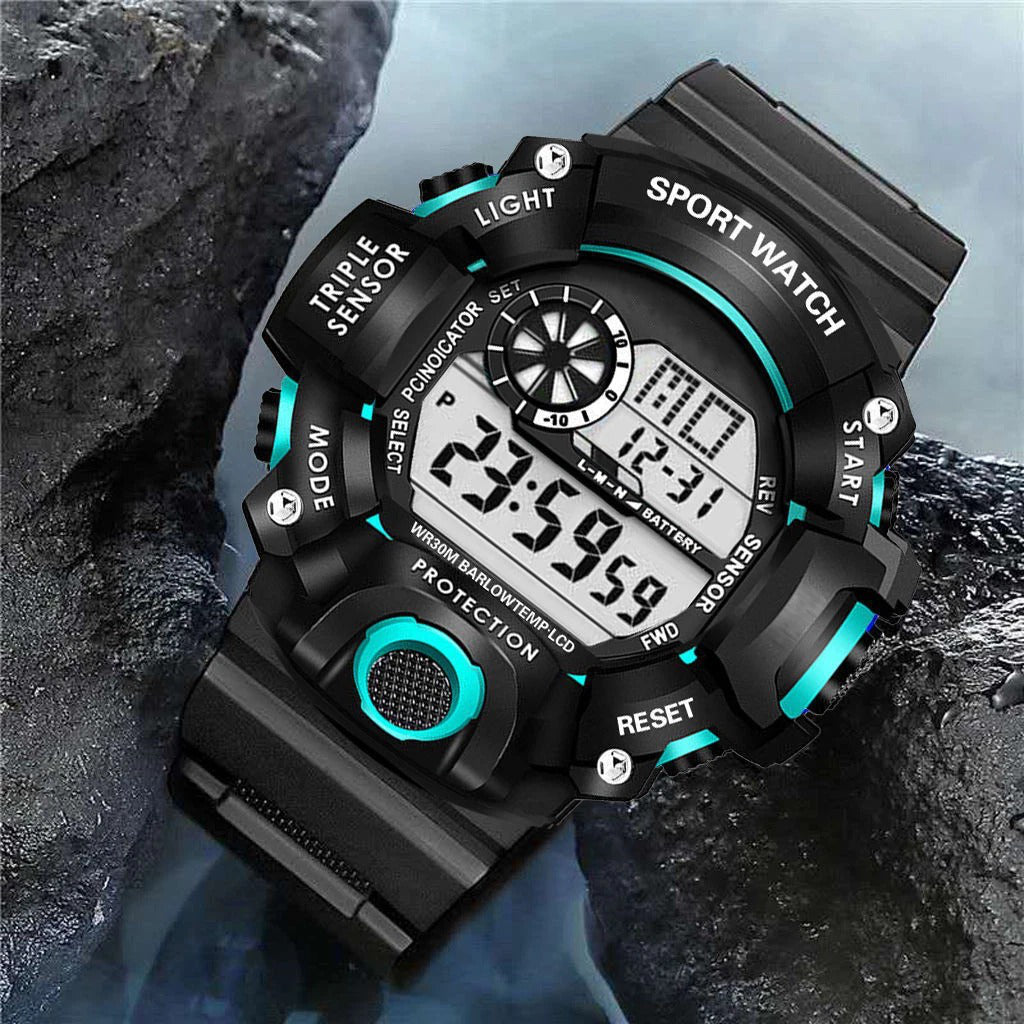 Men's Digital Sports Watch | Premium Quality, Thoughtful Design — Built for Real Everyday Life