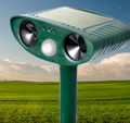 Solar-Powered Animal Repeller With Ultrasound | Premium Outdoor Essential for Garden Lovers — Built to Last Outdoors