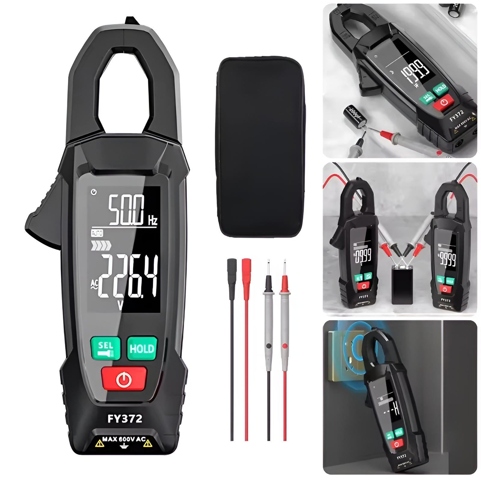 AC DC Clamp Electric Meter | Professional-Grade Tool Built for Precision, Durability & Reliability