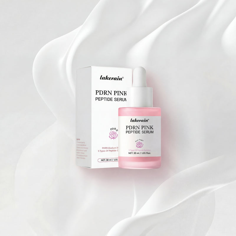Rose Pink Peptide Glow Serum | K-Beauty Niacinamide Serum for Brightening, Firming and Hydration
