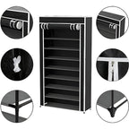 Space-Saving Shoe Rack | Podiatrist-Friendly Design — Wide Fit, Arch Support & Maximum Comfort