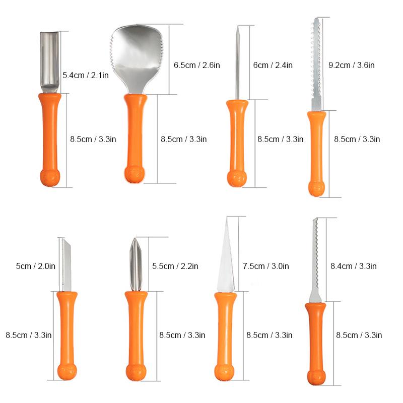 Pumpkin Cutting Set Stainless Steel Cutting Tool Set | The Perfect Seasonal Touch for Your Home — or as a Thoughtful Gift