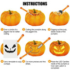 Pumpkin Cutting Set Stainless Steel Cutting Tool Set | The Perfect Seasonal Touch for Your Home — or as a Thoughtful Gift