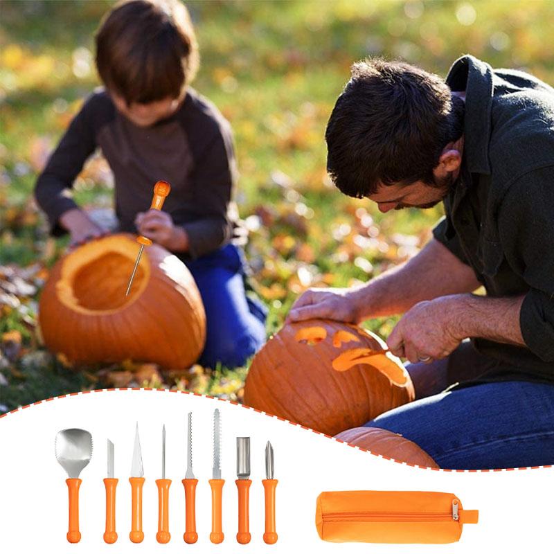 Pumpkin Cutting Set Stainless Steel Cutting Tool Set | The Perfect Seasonal Touch for Your Home — or as a Thoughtful Gift