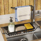 Adjustable Storage Shelf For The Sink | Effortlessly Functional Home Essential for Clean, Organised Living