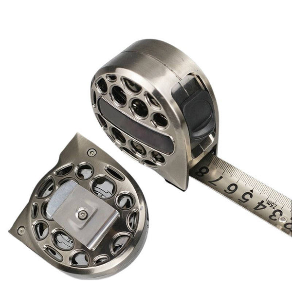 Carved Stainless Steel Measuring Tape | Heavy Duty Retractable Tape Measure for DIY & Trades