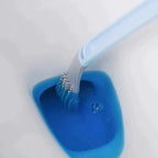Hygienic Silicone Toilet Brush With Wall Mount | Quality Home Accessory Built to Look Great & Last for Years