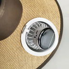 Wide Brim Sun Hat with Solar Powered Fan | Thoughtfully Crafted Accessory — Timeless Style & Premium Quality Feel