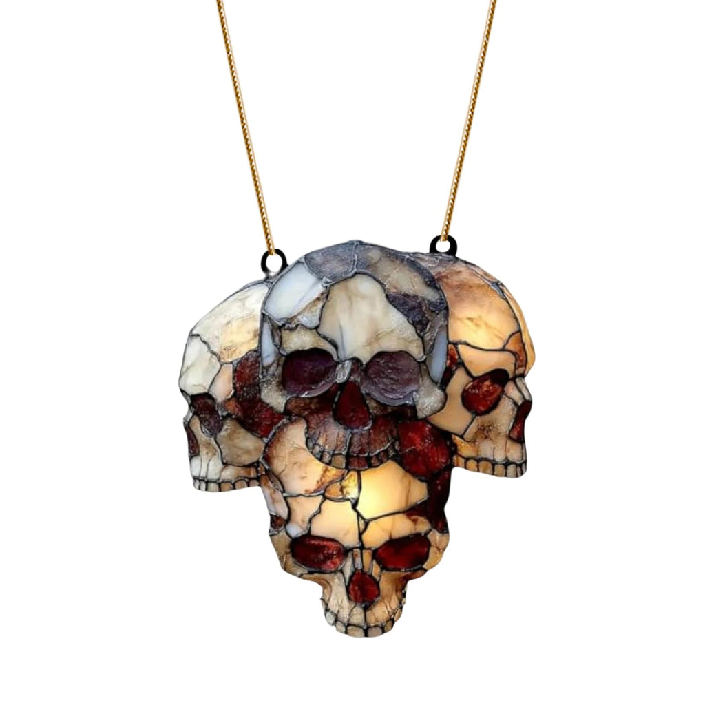 Hanging Skeleton Head Halloween Skull Decoration | The Perfect Seasonal Touch for Your Home — or as a Thoughtful Gift