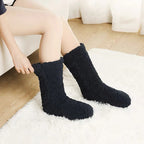 Winter Plush Indoor Warm Socks | Fluffy Thermal Floor Socks for Women