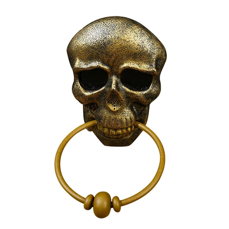 Skeleton Head Door Knocker Halloween Decoration | Festive, Charming & Built to Create Magical, Lasting Seasonal Memories