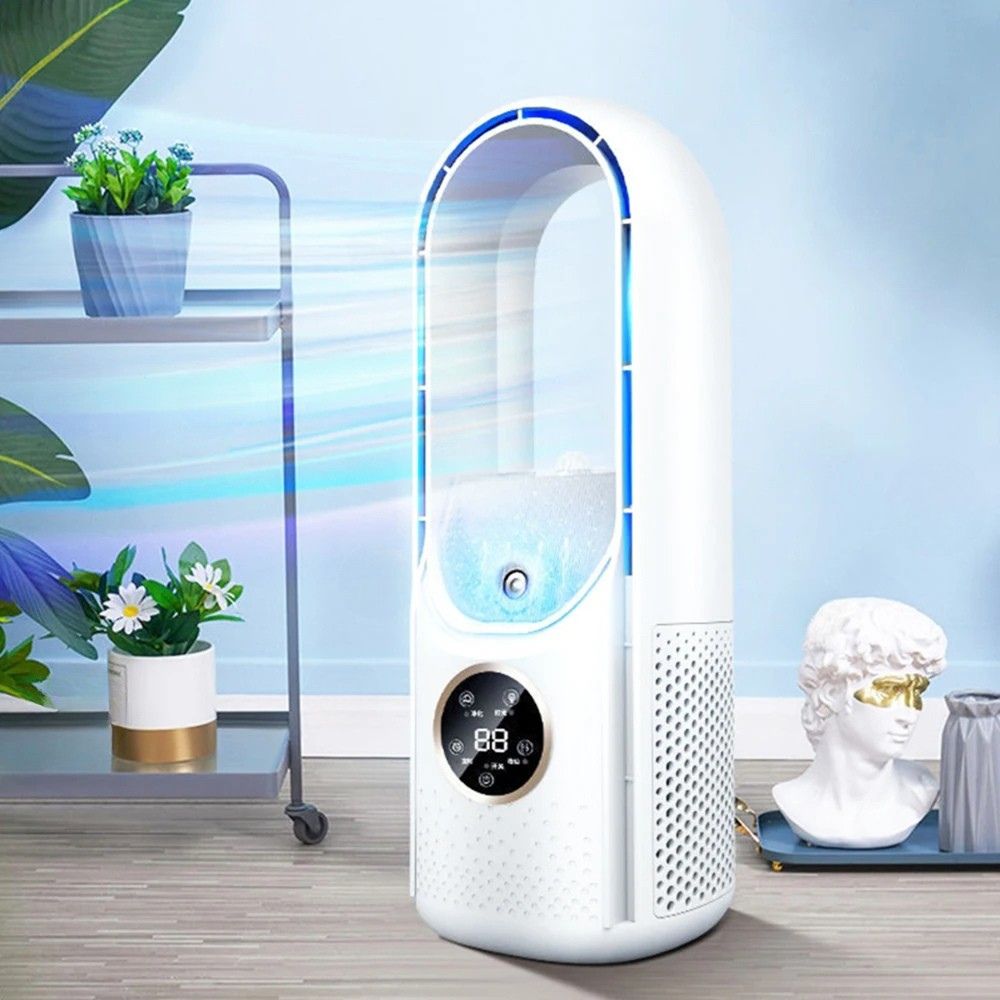 Bladeless Portable Air Conditioner with LED Display | Deep-Conditioning Haircare for Soft, Healthy, Beautifully Glossy Hair