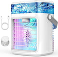 Portable Evaporative Air Cooler Fan with Mist, Rechargeable, 3 Speeds | Compact, Powerful & Ready to Go — Premium Tech at Outstanding Value