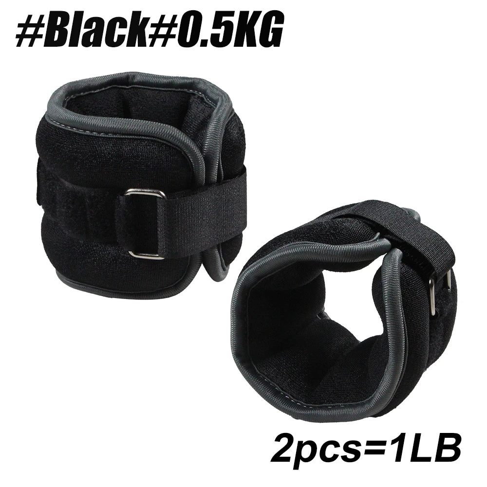 Adjustable Ankle and Wrist Weights | Professional-Grade Fitness Equipment for Home & Gym Training