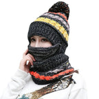 Cozy Knitted Hat Scarf Set with Velvet Lining | Thoughtfully Crafted Accessory — Timeless Style & Premium Quality Feel