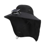 Solar Fan Hat with Wide Brim UV Protection | Premium Outdoor Essential for Garden Lovers — Built to Last Outdoors