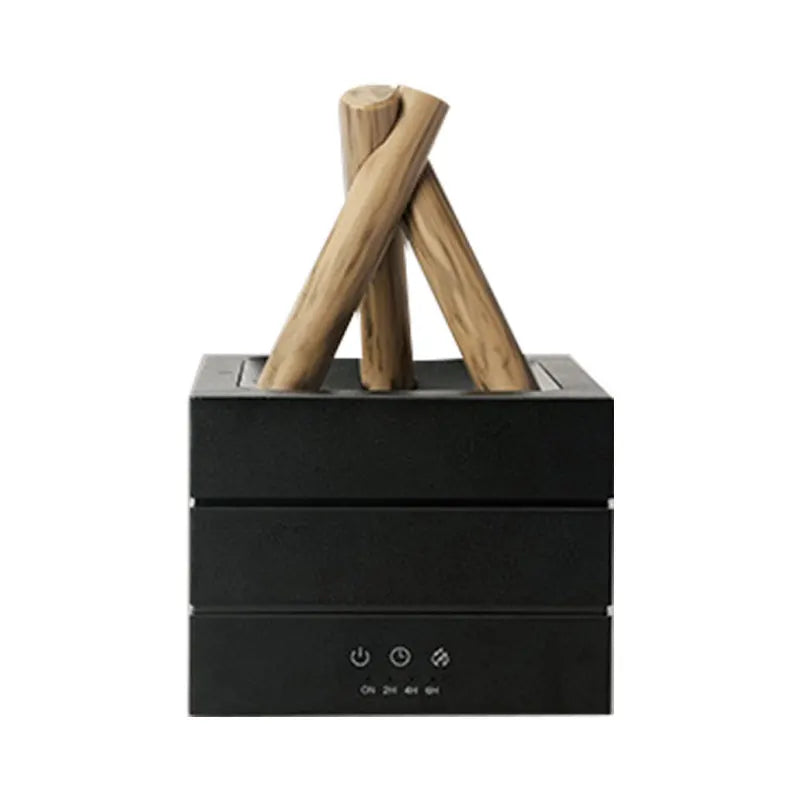 Realistic Flame Effect Aroma Diffuser & Humidifier | LED Flame Lamp Essential Oil Diffuser