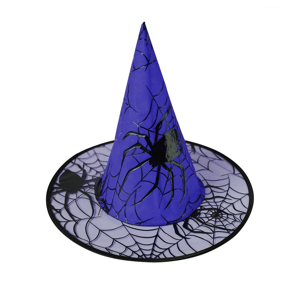 Colorful Spider Web Witch Hat Halloween Costume | Beautiful, Festive & Built to Last Season After Wonderful Season