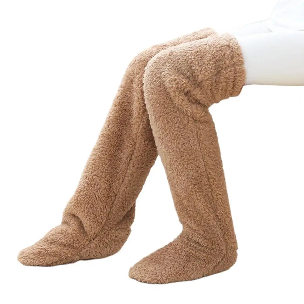 Cozy Fleece Winter Socks Long Warm Stockings | Festive, Charming & Built to Create Magical, Lasting Seasonal Memories