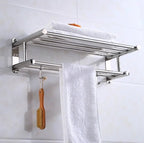 Space-saving wall rack with modern minimalist design for bathroom and kitchen | The Kitchen Essential That Changes How You Cook, Prep & Enjoy Food