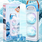 Mini Portable Airconditioner with Humidifier & LED Light | Intensive Hair Treatment for Damage-Free, Revitalised, Lustrous Locks
