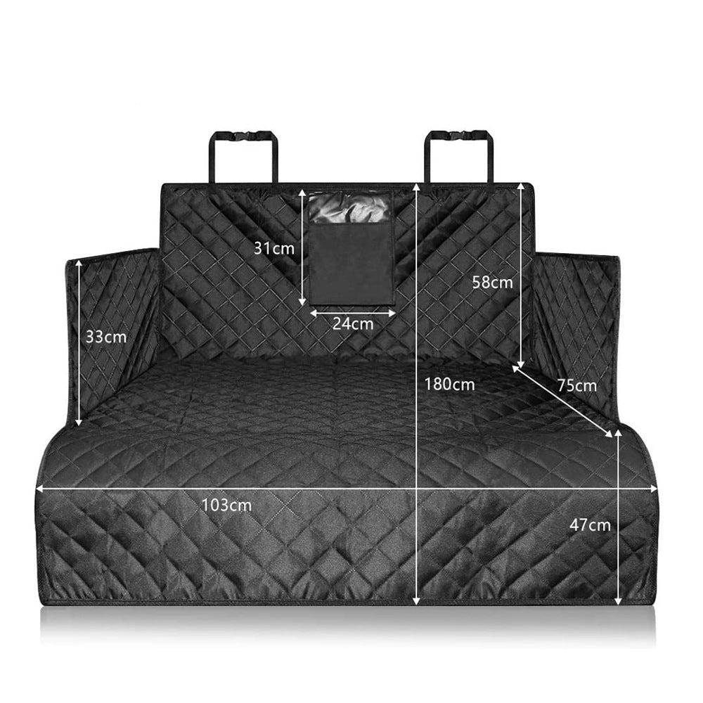 Dog trunk seat cover for SUVs | Premium Pet Care — Safe, Durable & Trusted by Pet Owners Everywhere