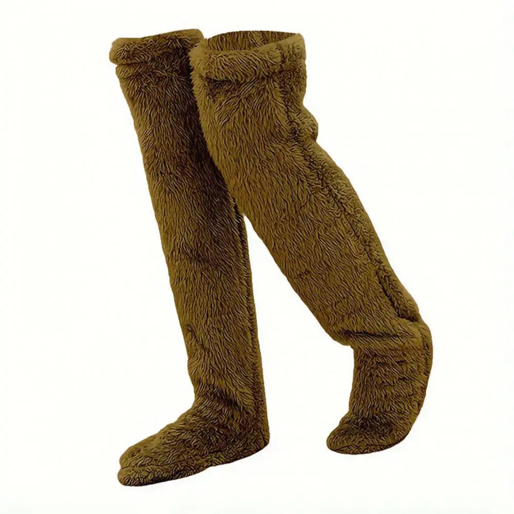 Cozy Fleece Winter Socks Long Warm Stockings | Festive, Charming & Built to Create Magical, Lasting Seasonal Memories