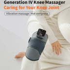 Cordless Knee Massager With Heat Vibration For Pain Relief | Doctor-Recommended Support for Pain Relief, Recovery & Mobility