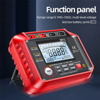 High Resistance Meter Voltage Tester Megohmmeter Tool | Compact, Powerful & Ready to Go — Premium Tech at Outstanding Value