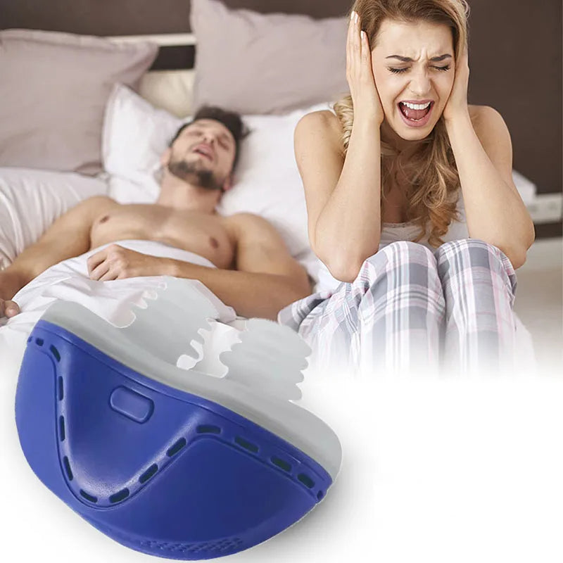 Electric Anti Snore Device with Dual Vortex Airflow | Ergonomic Design for Targeted Relief, Improved Comfort & Mobility