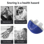 Electric Anti Snore Device with Dual Vortex Airflow | Ergonomic Design for Targeted Relief, Improved Comfort & Mobility