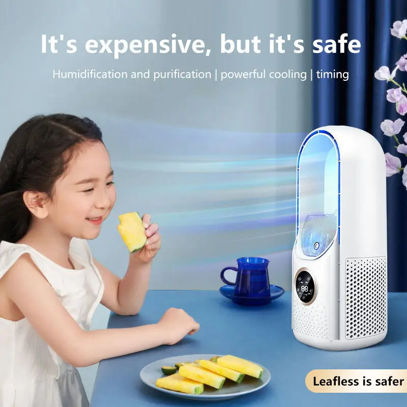 Bladeless Portable Air Conditioner with LED Display | Deep-Conditioning Haircare for Soft, Healthy, Beautifully Glossy Hair