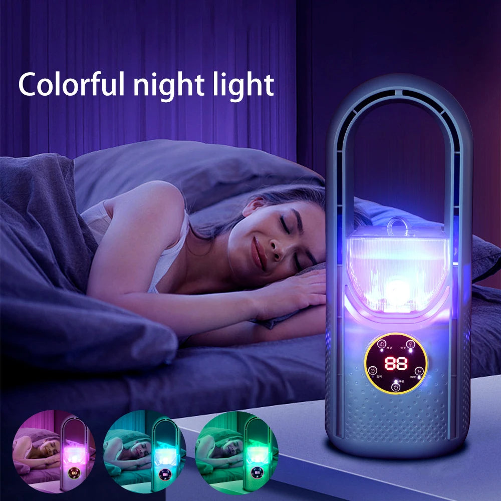 Bladeless Portable Air Conditioner with LED Display | Deep-Conditioning Haircare for Soft, Healthy, Beautifully Glossy Hair